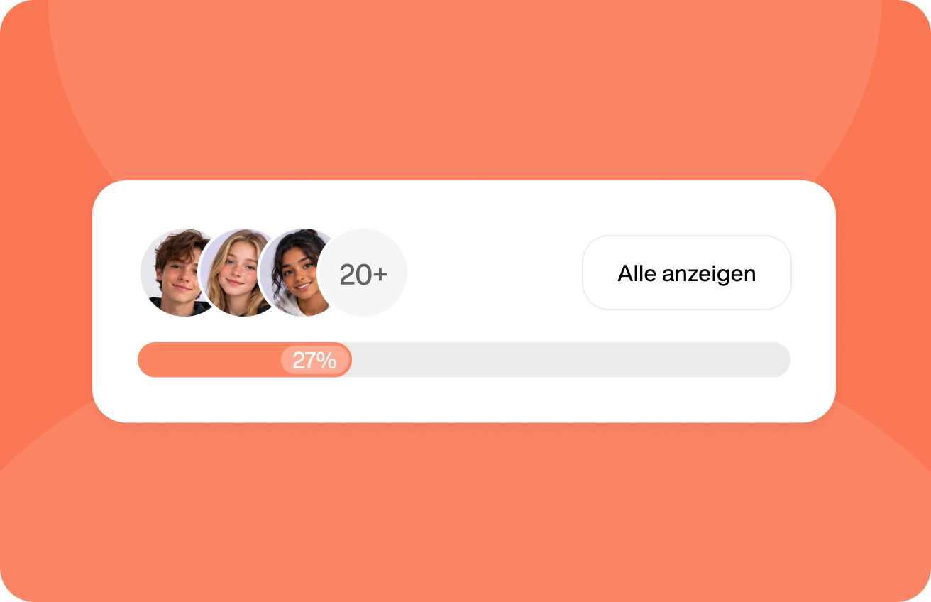 Fortschritt der Klasse